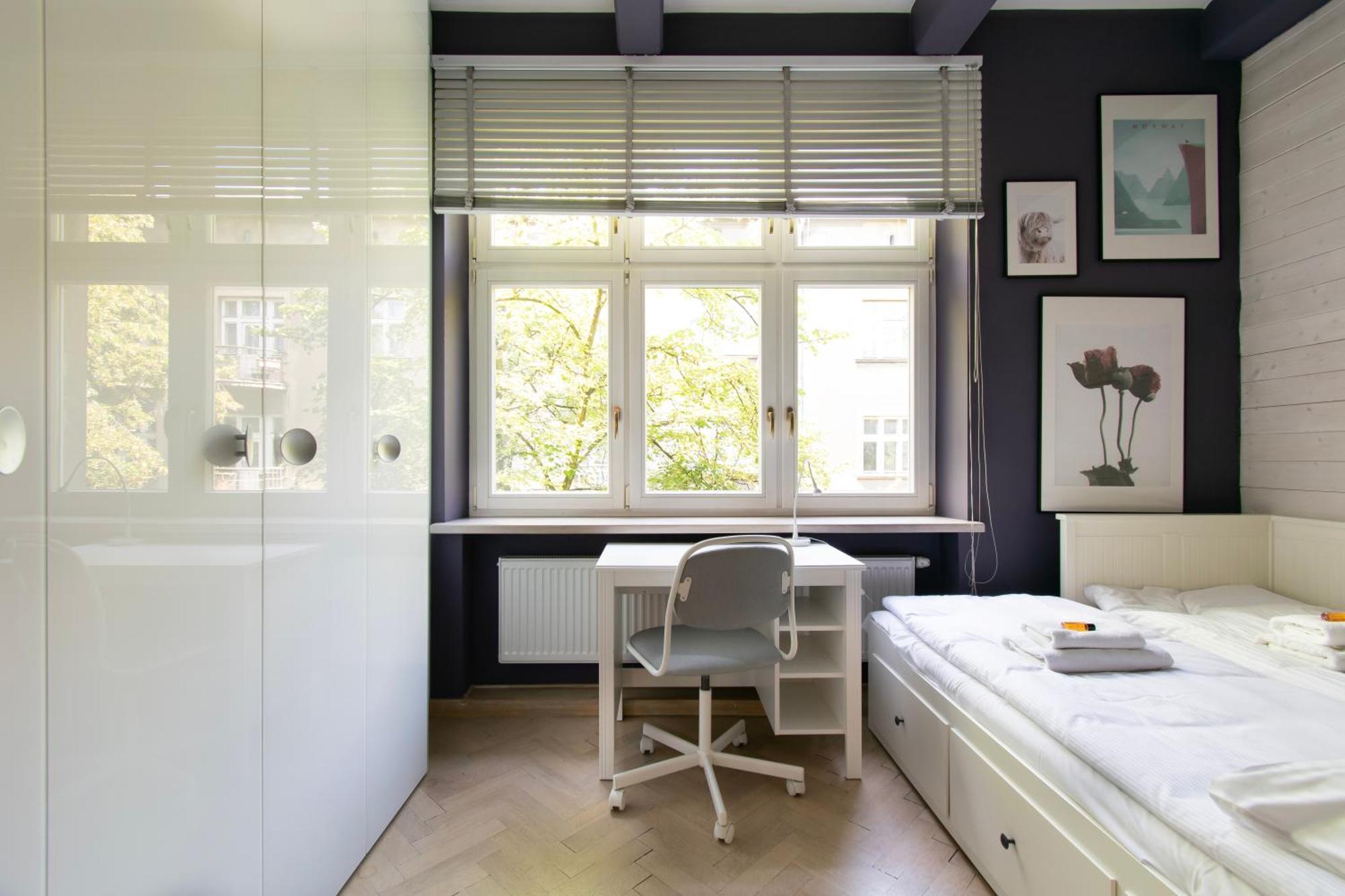 Spacious 3Br Apartment With Ac In Living Room, 2 Balconies Krakov Exteriér fotografie