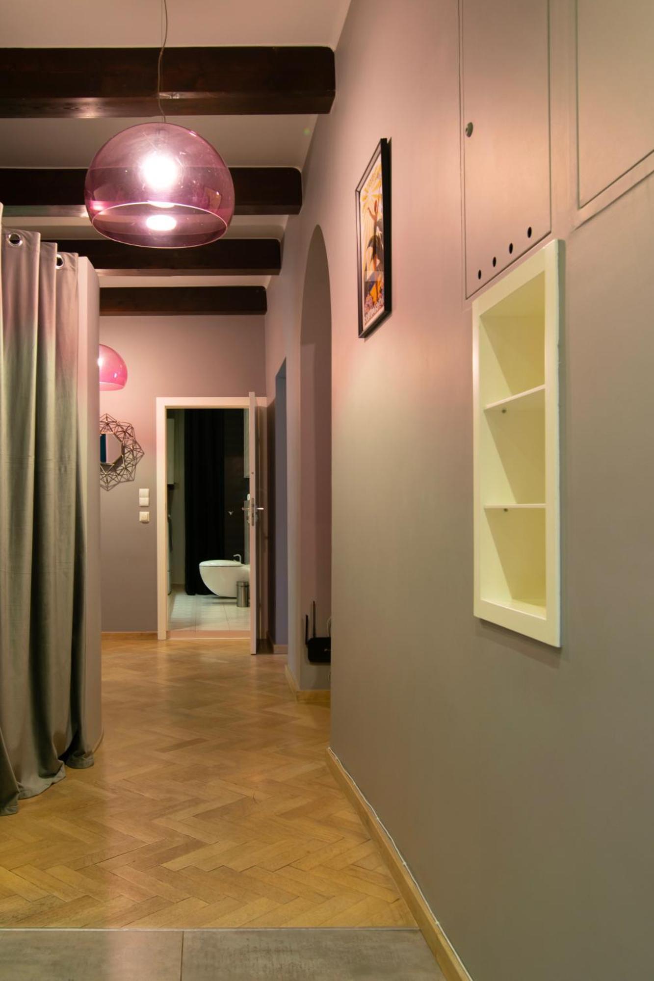 Spacious 3Br Apartment With Ac In Living Room, 2 Balconies Krakov Exteriér fotografie